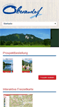 Mobile Screenshot of oberaudorf.de